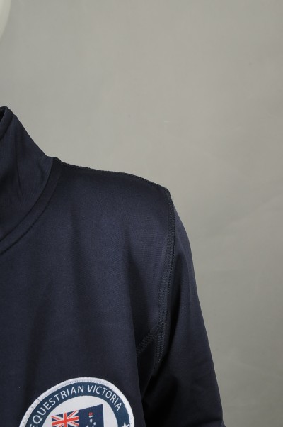 W211 Design Half Chest Zipper Sweatshirt Long Sleeve Collar Finger Male Hole Functional Sweatshirt Manufacturer detail view-9